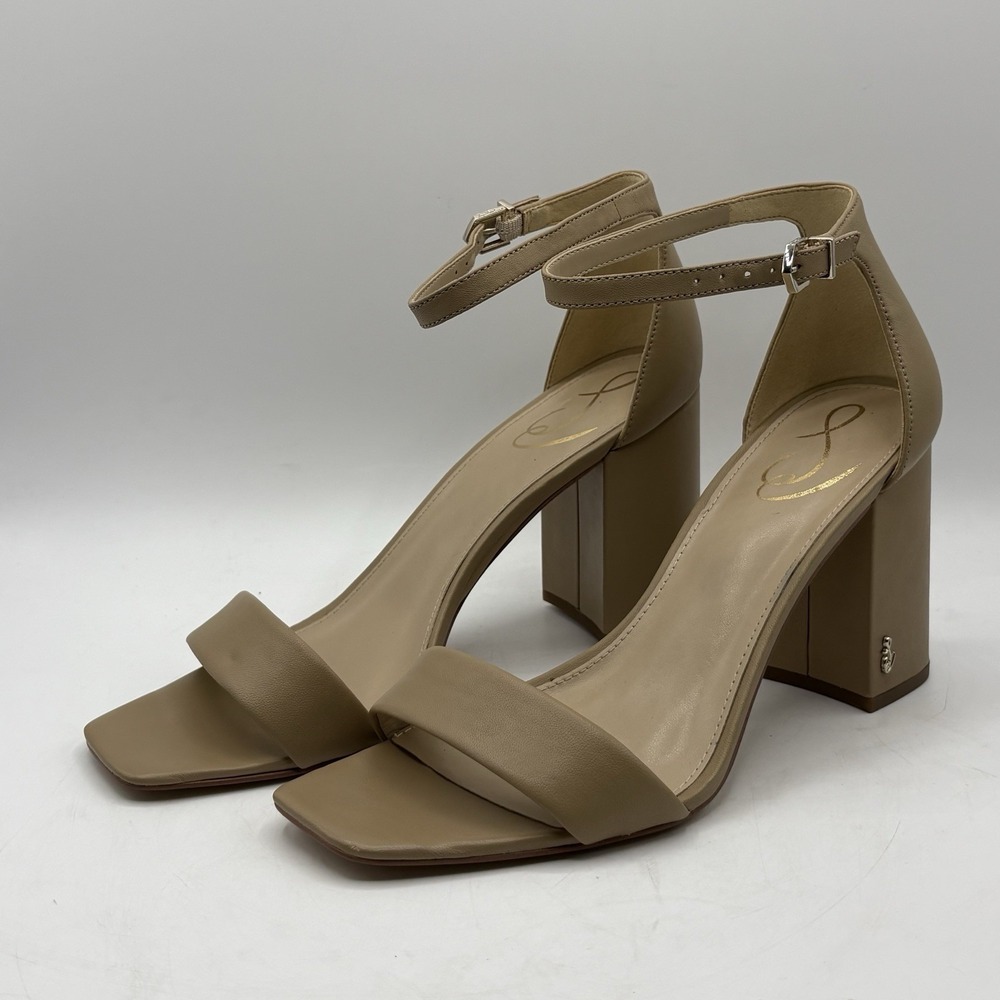 Sam Edelman Daniella Women's Heels Beige Size 10 Classic Preppy